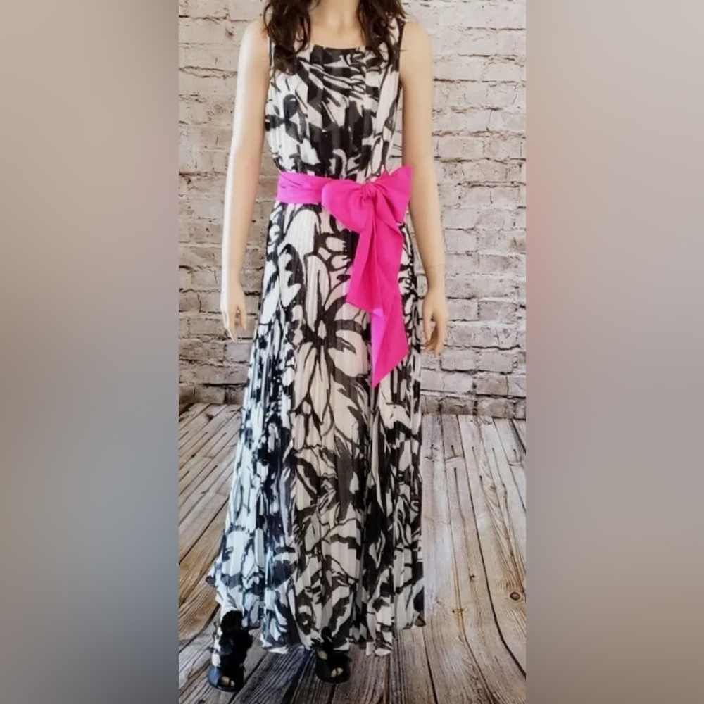 Eliza J. pleated maxi dress